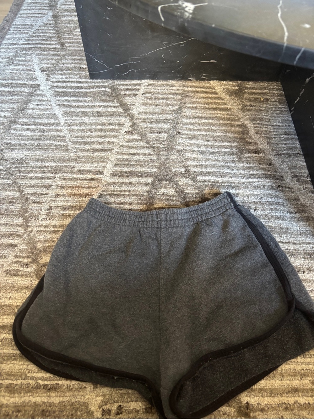 Brandy Melville Charcoal Gray Athletic Shorts